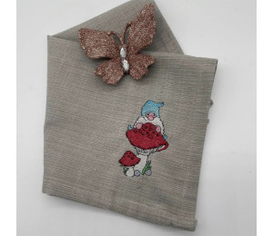 ADVENTSKALENDER 12. Dezember - Stickserie Frühlings Wichtel